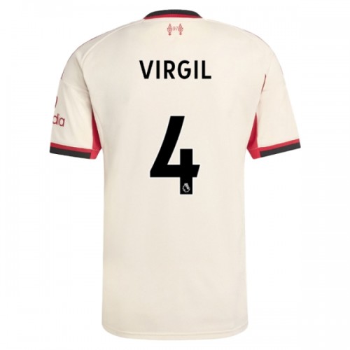 Liverpool Virgil 4 Voetbalshirt Uit 2025-26 Liverpool Virgil 4 Voetbalshirt Uit 2025-26